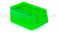 Складской лоток/контейнер для зап. частей, крепежей, светло-зеленый, 500x300x250 мм