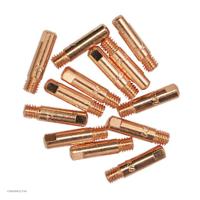 Токосъемный наконечник М6 Euro-Cu (L=25-28 мм) прямой, Трафимет