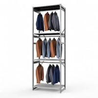 Стеллаж металлический ТСУ Универсал, 3000x1060x600 мм.Штанги: 3шт. Полки: метал. усил. перф. 4 шт.