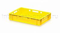 Ящик для мяса и колбасных изделий Е-1 желтый