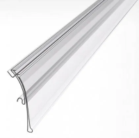 Ценникодержатель HSAC 1000 мм прозрачный