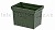 Вкладываемый контейнер KVR 6442 с усиленным дном темно-зеленый
