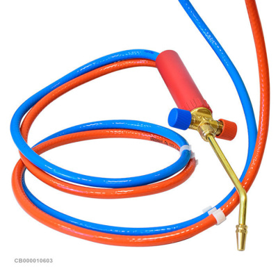 Горелка паяльн. Castolin 2000 Flex однораз. баллон (кислор.+пропан.балл., зажигалка), MESSER