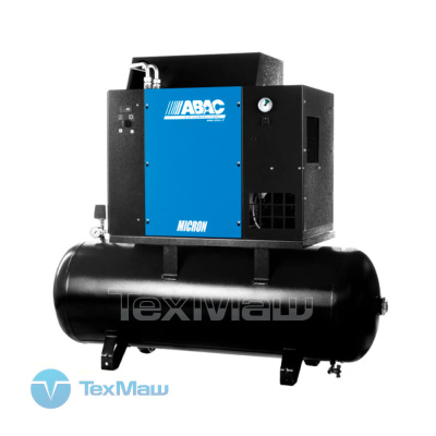 Винтовой компрессор ABAC MICRON.E 7,5 - 200 - 8 бар с осушителем, стартер звезда