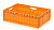 Ящик складной, 600х400х180 мм, оранжевый