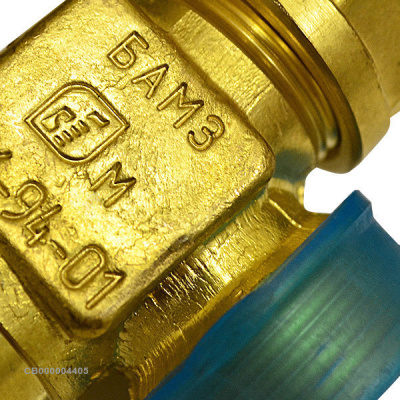 Вентиль кислородный ВК-94М-01 (с разрыв. предохран. мембраной), БАМЗ